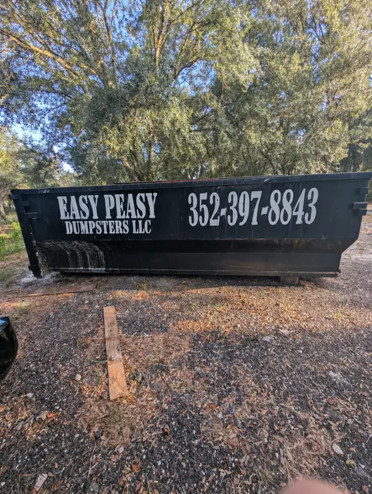 Real Easy Peasy 20-yard roll-off dumpster