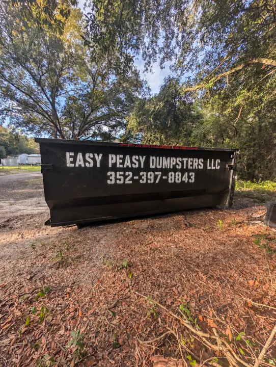 Real Easy Peasy 25-yard roll-off dumpster
