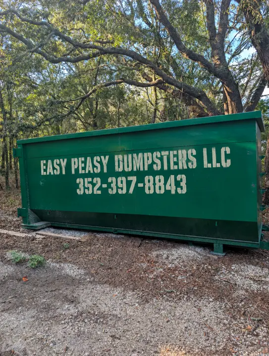 Real Easy Peasy 30-yard roll-off dumpster
